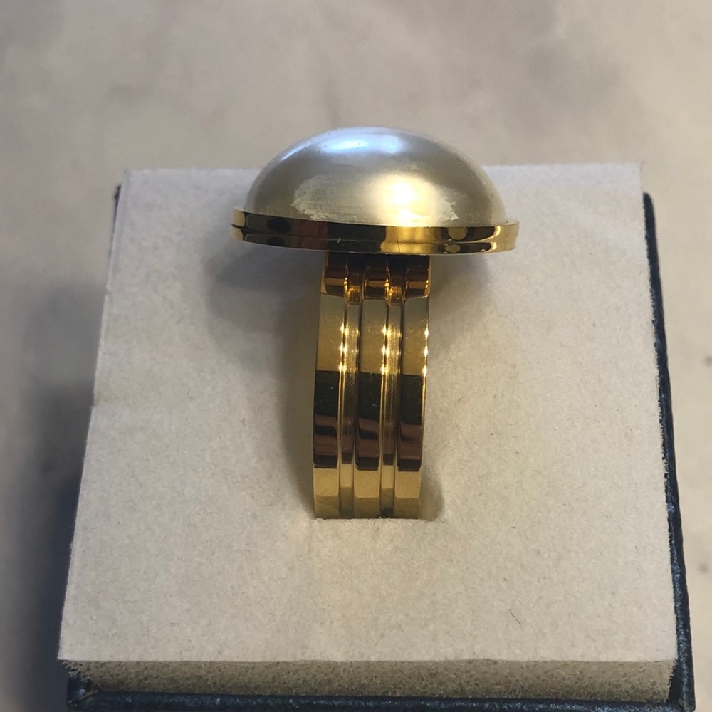 Simulated Pearl Ring - Picture 5 of 5